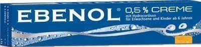 EBENOL 0.5% hydrocortisone cream UK