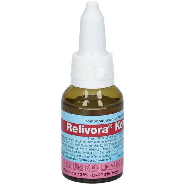 Echinacea, Drosera, Juglans regia, RELIVORA complex drops UK