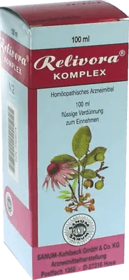 Echinacea, Drosera, Juglans regia, RELIVORA complex drops UK