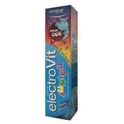 Electrolytes, electrolyte supplements, Electrovit Junior x 20 effervescent tablets UK