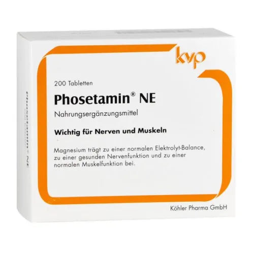 electrolytes and lecithin PHOSETAMIN NE tablets 200 pc