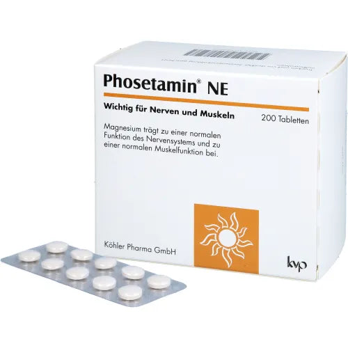 electrolytes and lecithin PHOSETAMIN NE tablets 200 pc