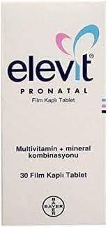 ELEVIT Pronatal x 30 tablets, vitamins for pregnant women UK