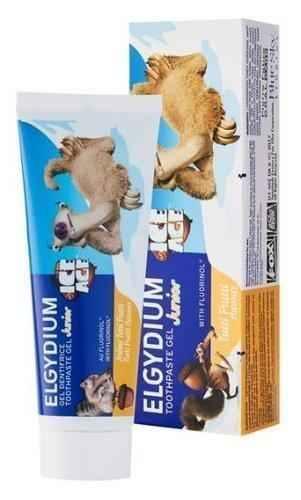 Elgydium Junior Toothpaste in the form of a gel with a taste of Tutti Frutti 50ml UK