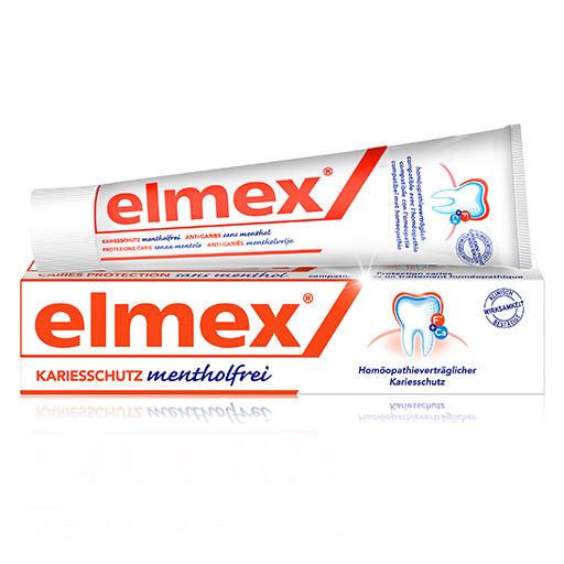 ELMEX menthol-free toothpaste with folding box UK