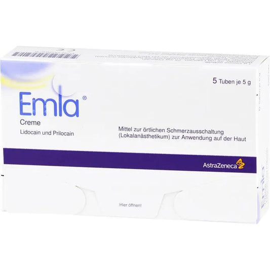 EMLA Cream, lidocaine, prilocaine, anaesthesia UK