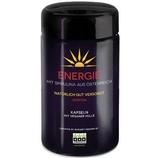 ENERGY SPIRULINA+Guarana from Austria capsules Eco UK