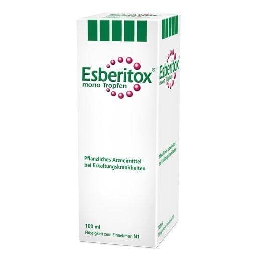 ESBERITOX mono upper respiratory tract infection drops UK