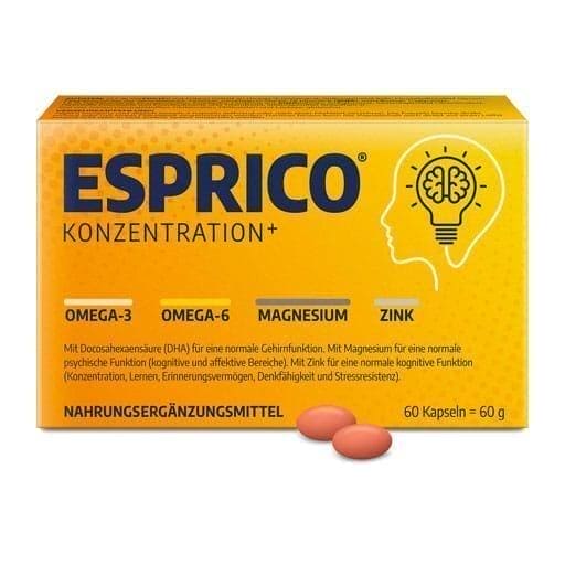 ESPRICO chewable, Omega-3, Omega-6, Magnesium and Zinc UK