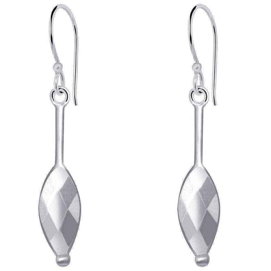 Essence Jewelry Solid 925 Sterling Silver Drop Handmade Jewelry Earrings UK