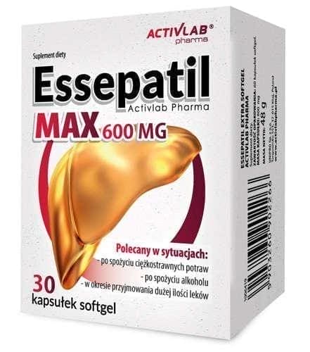 Essepatil Extra Max, Soy lecithin, soy phospholipids UK
