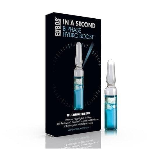 EUBOS IN A SECOND, Hydro Boost, Pentavitin ampoules UK