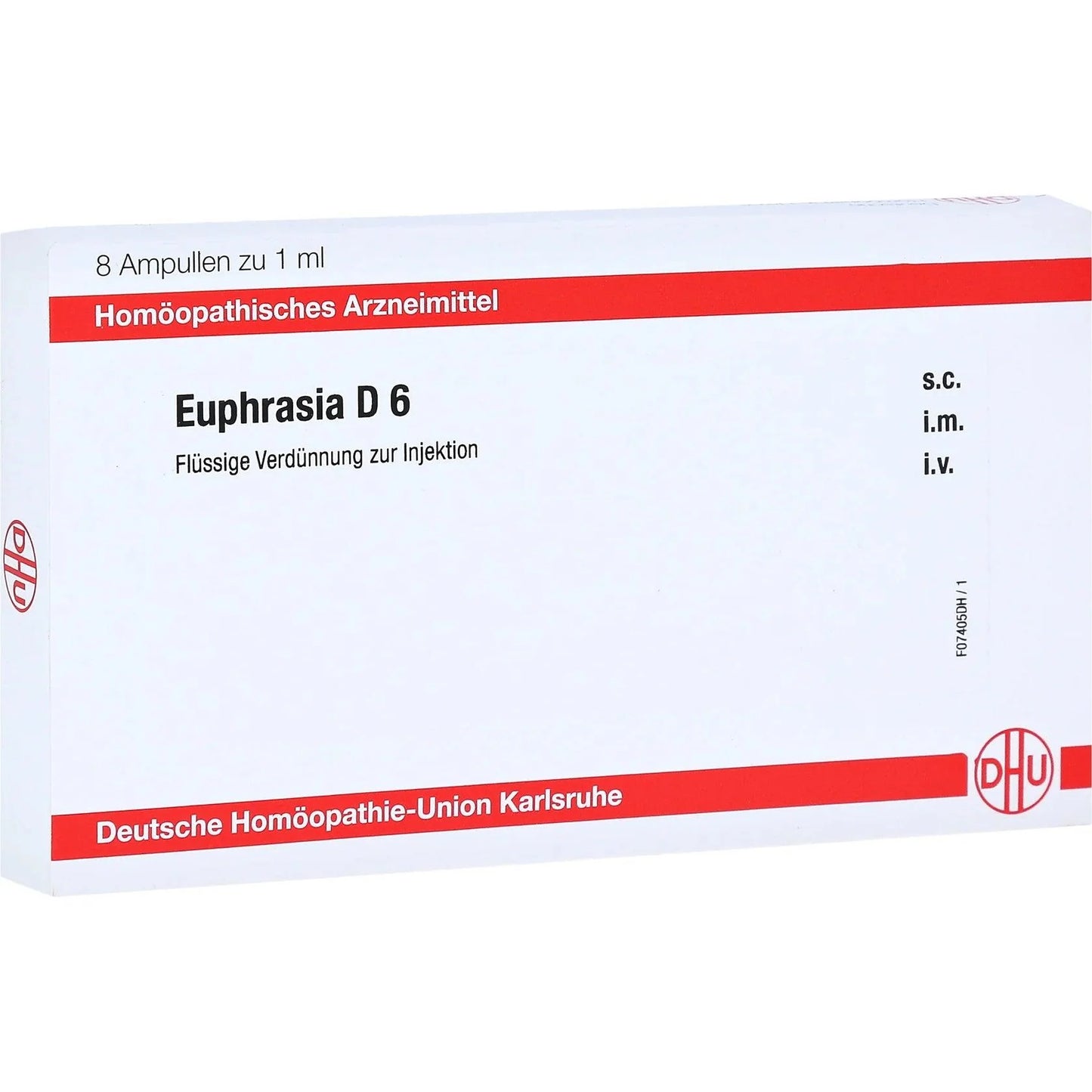 EUPHRASIA D 6 ampoules UK