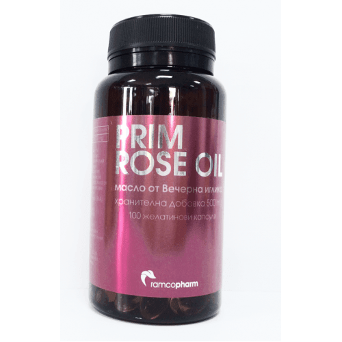 Evening primrose oil 500 mg. 100 capsules PRIM ROSE OIL UK