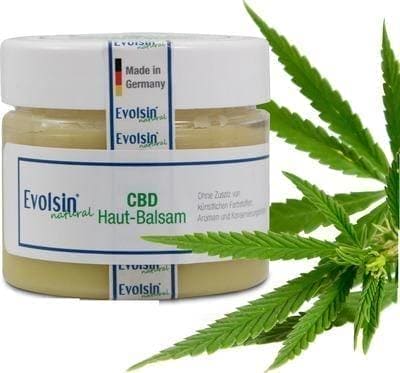 EVOLSIN CBD skin balm natural 50 ml neurodermatitis, eczema, psoriasis, acne UK