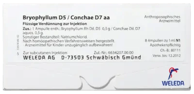 Excitement, restless, difficulty falling asleep, exhausted, BRYOPHYLLUM ampoules UK