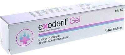 EXODERIL gel dermatomycose, dermatophytes, yeast infection UK – ELIVERA UK
