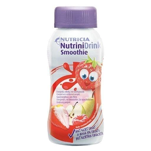 Failure to thrive, Cystic fibrosis, Fluid restriction, NUTRINIDRINK Smoothie UK