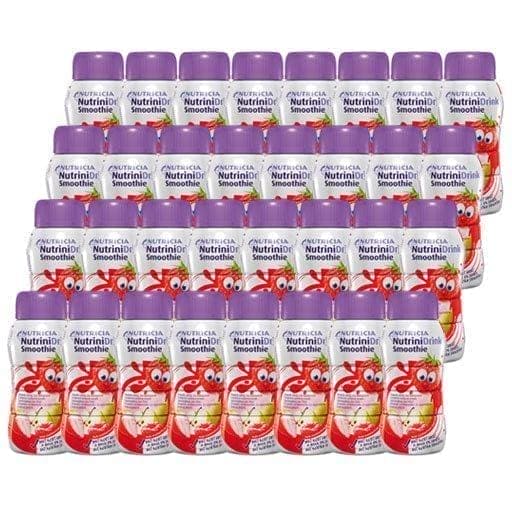 Failure to thrive, Cystic fibrosis, Fluid restriction, NUTRINIDRINK Smoothie UK