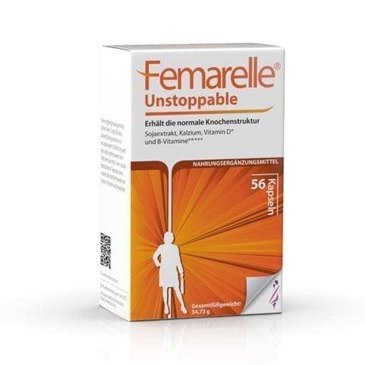 FEMARELLE Unstoppable for postmenopausal women over 60 Calcium & Vit.D UK