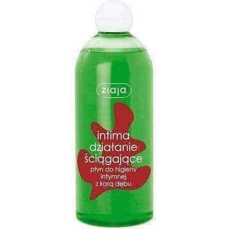 Feminine wash, intimate wash ZIAJA intimate hygiene liquid Oak bark 500ml UK