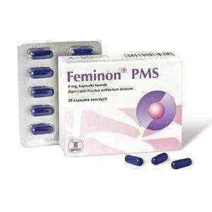 Feminon PMS 4 mg x 60 capsules, menstrual cycle UK