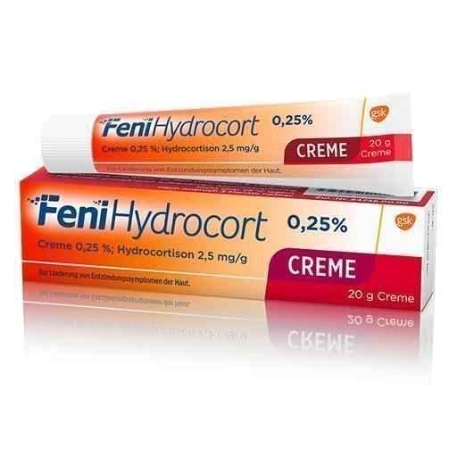 FENIHYDROCORT cream 0.25% 20 g UK
