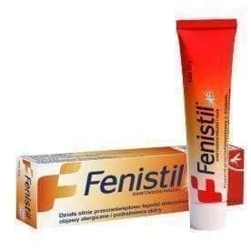 Fenistil gel 30g Itching, Irritation, Pain, Stings, Bites, Urticaria, Minor Burns, Rashes UK