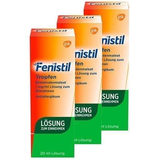 FENISTIL, urticaria drops UK