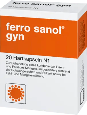 FERRO SANOL gyn, iron (II) sulfate, folic acid UK