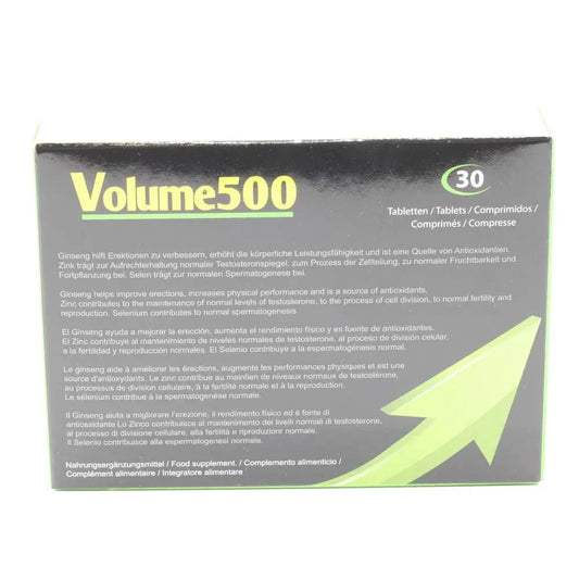 Fertility, VOLUME 500 tablets, naturally increase sperm production UK