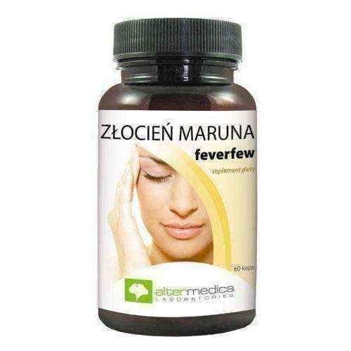 Feverfew Feverfew x 60 Capsules, maruna, feverfew migraine UK