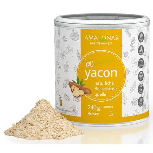 Fibre in yacon, YACON 100% organic pure natural sweet powder UK