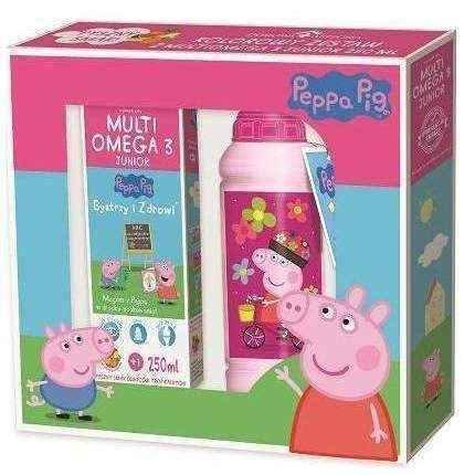 Fish oil omega 3, Multiomega 3 Junior 250ml + 250ml water bottle UK