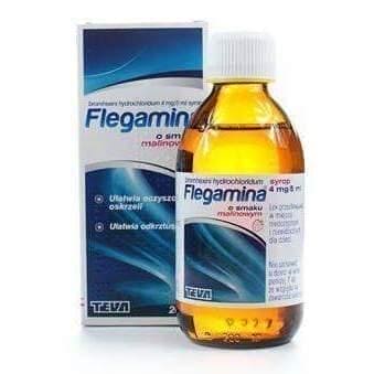 FLEGAMINA strawberry SYRUP, a drug expectorant, dissolver UK