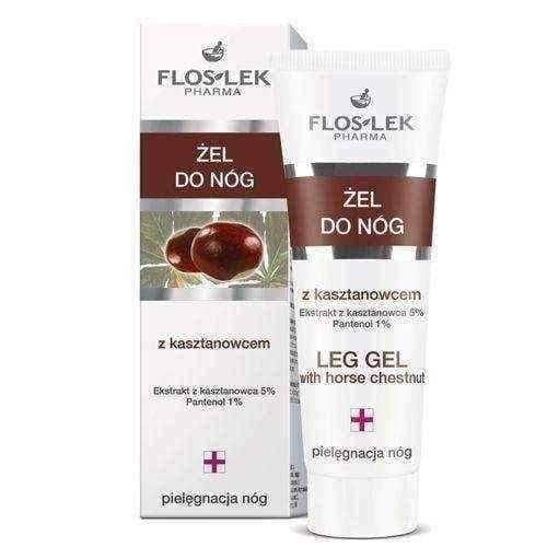 FLOSLEK Gel 50ml feet of chestnut, Aesculus hippocastanum Seed Extract UK