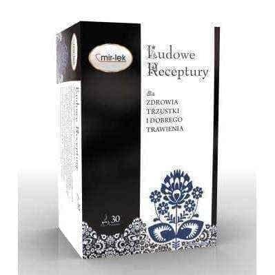 Folk recipes for the health of the pancreas and good digestion x 30 sachets of tea UK