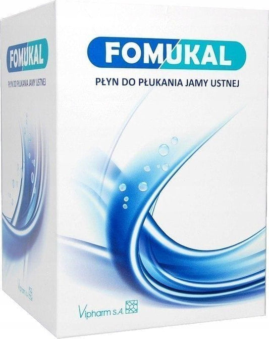 Fomukal mouthwash 1A 225ml + 1B 225ml UK