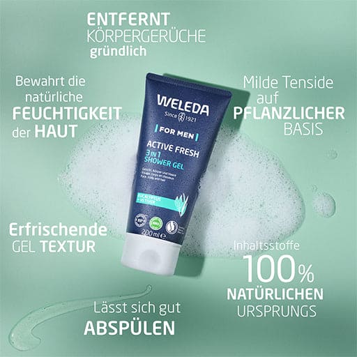 For Men Active Fresh 3in1 Shower Gel UK