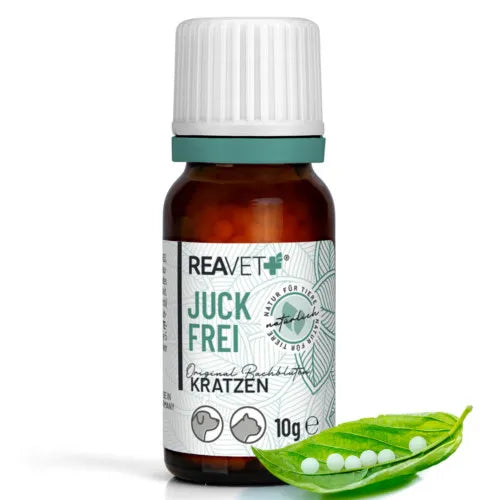 for dogs and cats REAVET Bach Flower Globules - Itch Relief 10 g