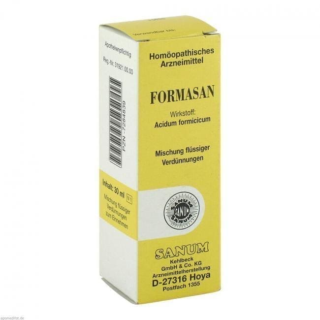 FORMASAN, carboxylic acid, muscle pain drops UK