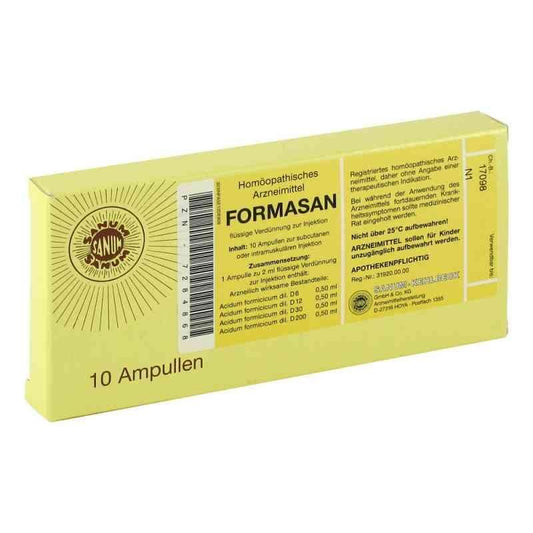 FORMASAN muscle pain, functioning of kidneys injection UK