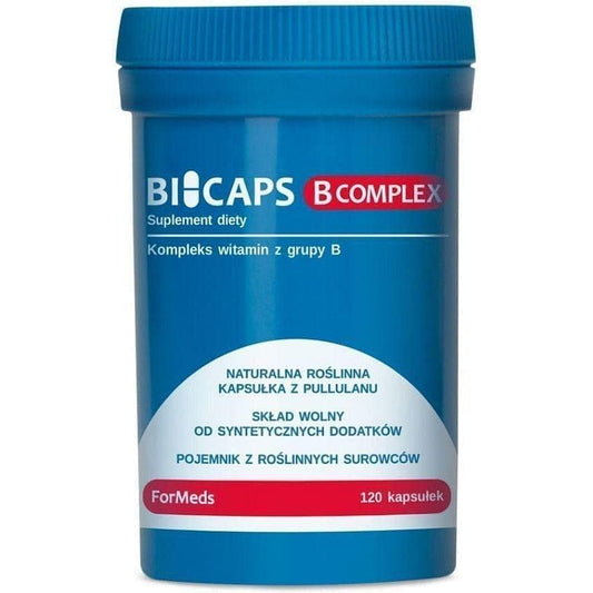 ForMeds BICAPS vitamin b complex, Inulin, choline UK