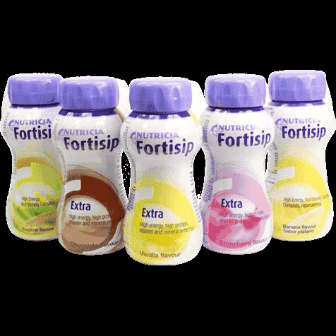 FORTICARE fluid 4 x 125ml orange-lemon UK