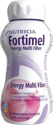 FORTIMEL Energy drink MultiFibre strawberry flavor UK