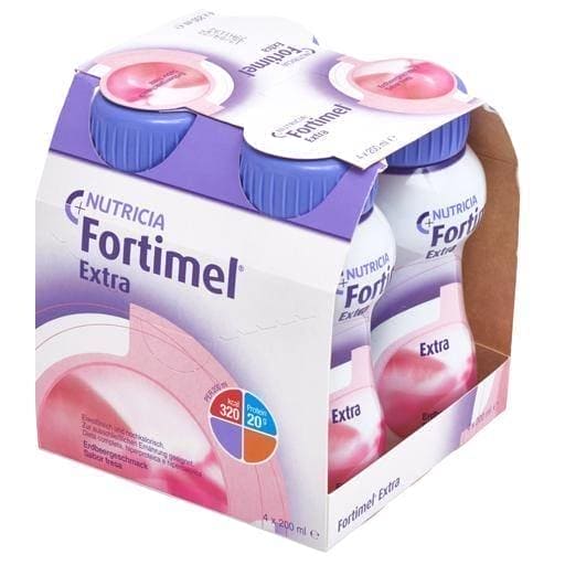 FORTIMEL Extra strawberry flavor UK