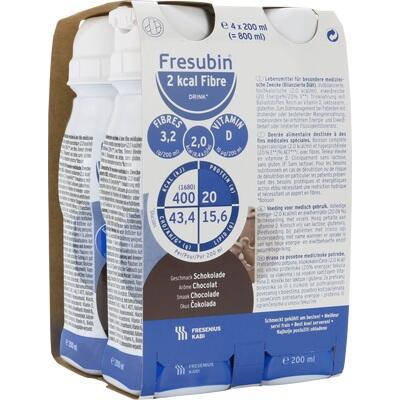 FRESUBIN 2 kcal Fibre DRINK Chocolate Drinking Bottle