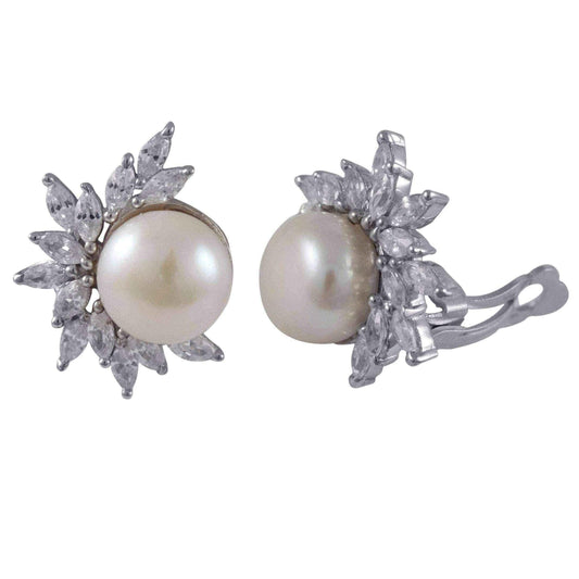 Freshwater Pearl Clip-on Earrings UK