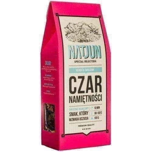 Fruit tea NATJUN, Charm of passion 100g UK