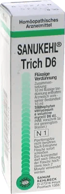 Fungal acne, fungal cell, fungal nail treatment, fungal infection, SANUKEHL Trich D 6 drops UK